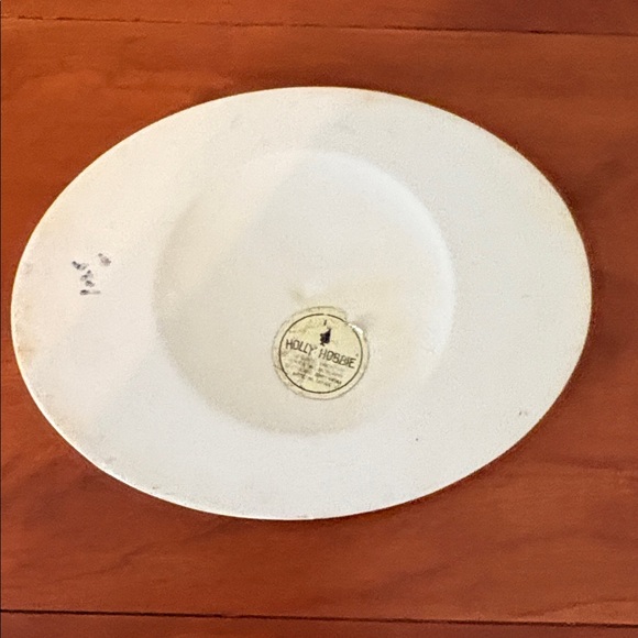 Vintage Holly Hobbie Porcelain Plaque - 6”x 5” - Picture 3 of 4